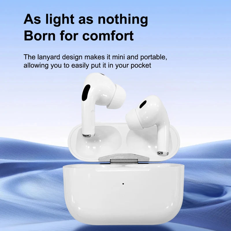 Air Pod Wireless Bluetooth Earphones Long Battery Life and High-Fidelity Stereo Sound Quality Music Earbuds for iPhone